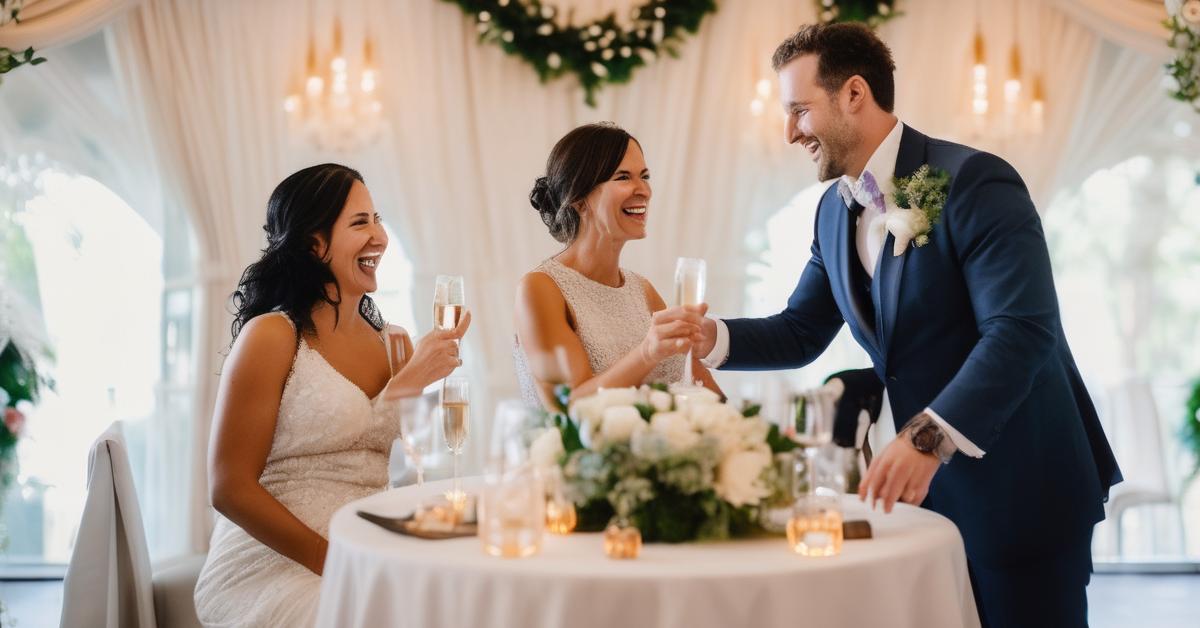 Wedding planner omawia wybór miejsca wesela z parą młodą, nowoczesne biuro, inspiracje ślubne.